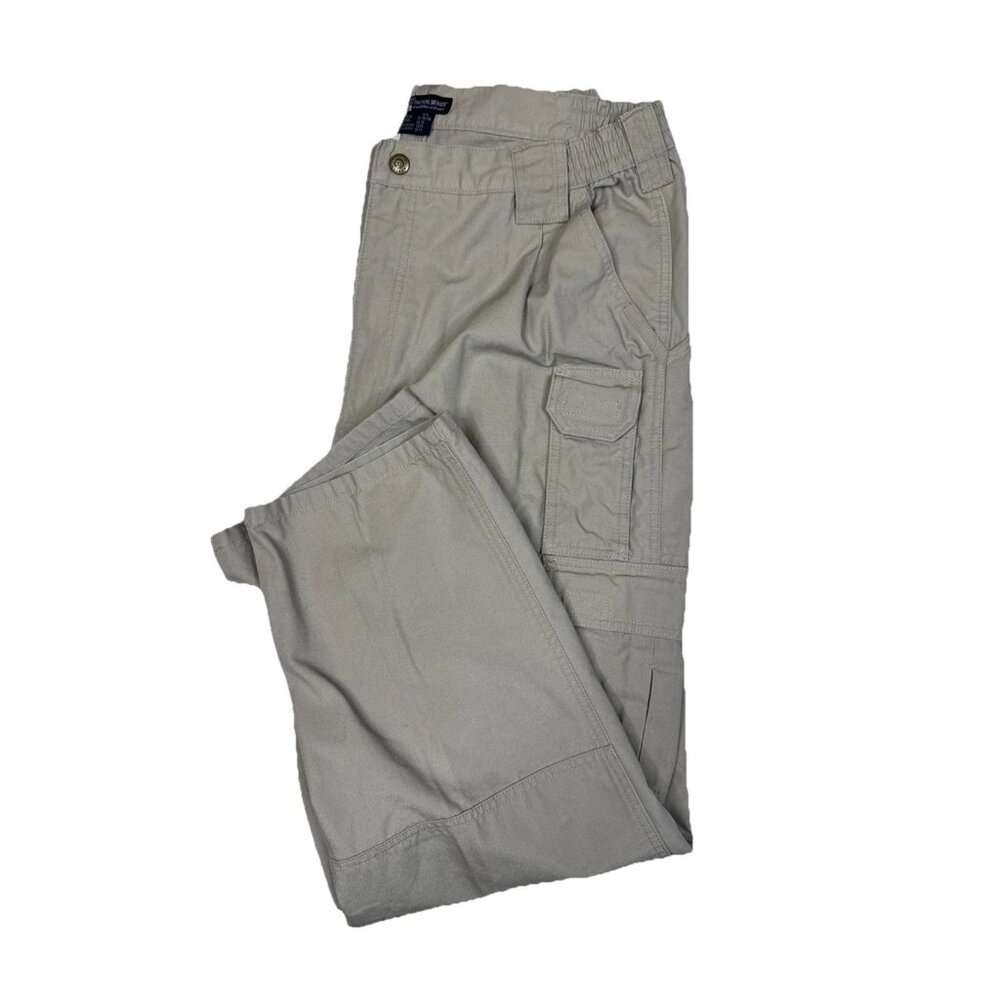 5.11 Tactical Cargo Pants Mens 38x30 Tan Cotton Utility Work Hiking